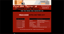 Desktop Screenshot of creeksidemanor.com